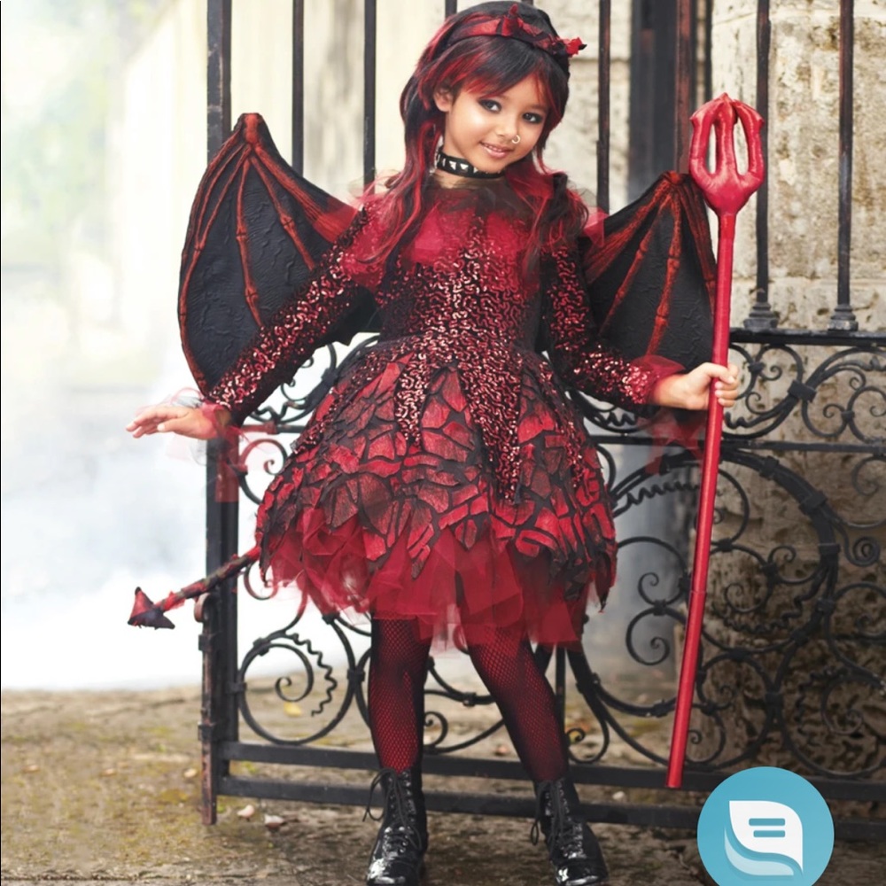 Chasing Fireflies Costumes | Girls Punk Devil